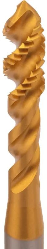 Метчик машинный спиральный удлиненный DIN 371 HSSE-TiN H-Tools, метрическая резьба - фото